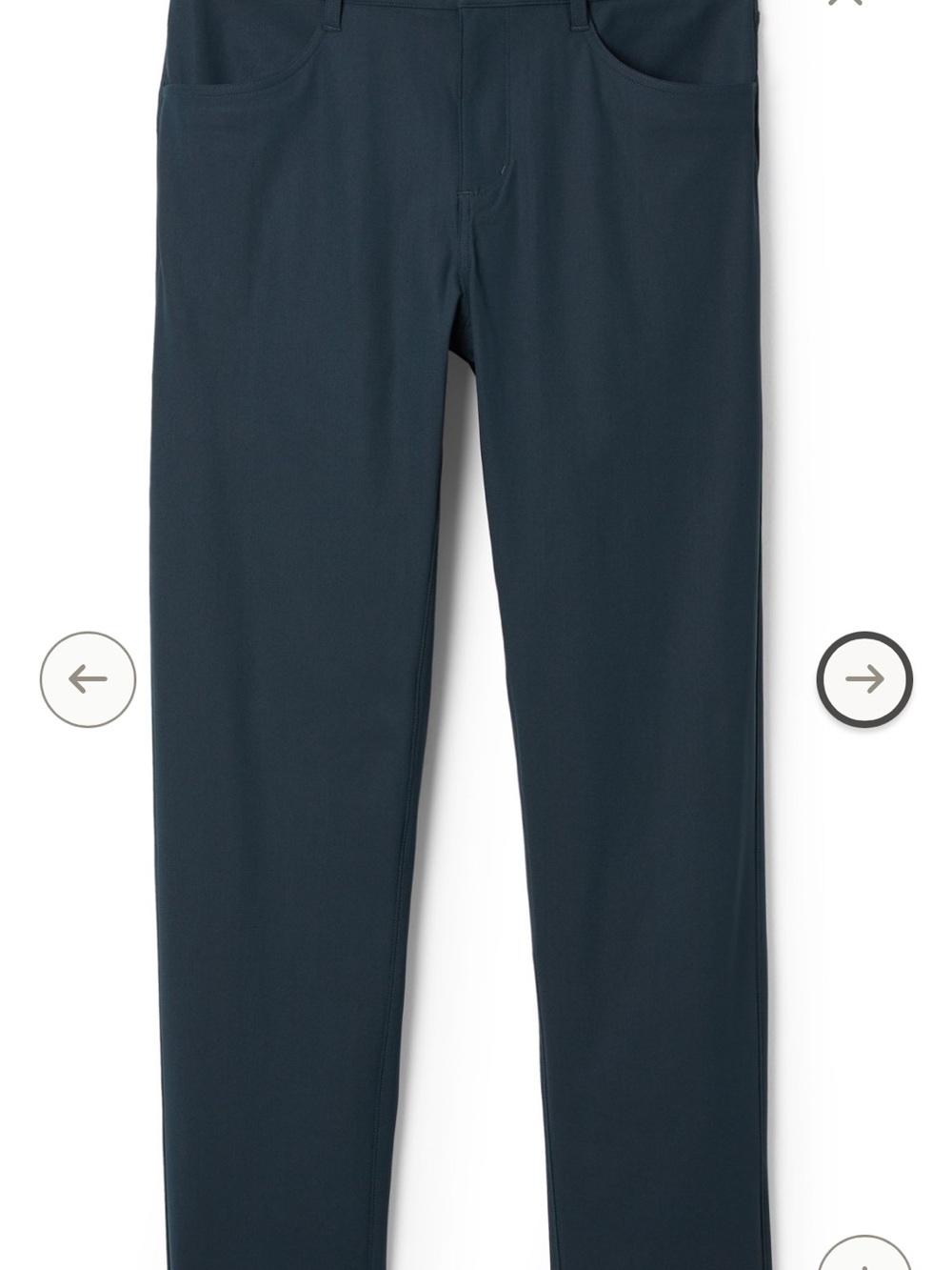 NWT Vuori Meta Pants Athletic Slim - Men's size 34” in color INK
